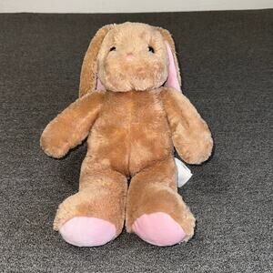 Build A Bear Pawlette Bunny Rabbit Plush Stuffed Animal 15" Light Brown